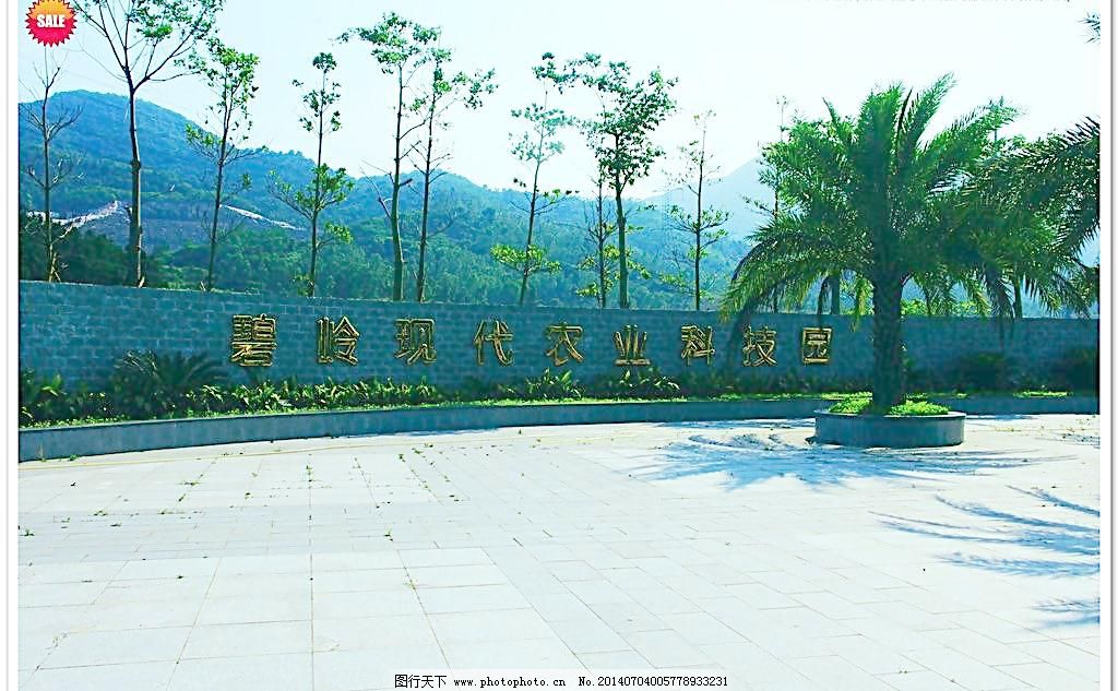 碧岭现代农业科技园的日常图景 矢量图里的农业科技新象